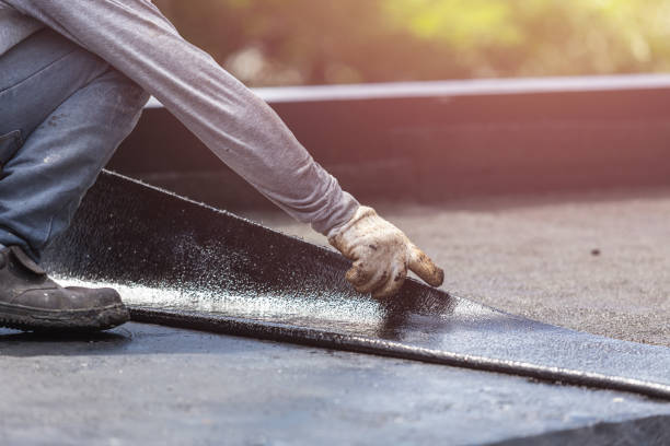 Professional Interior Drainage System technician working in Barnesville, OH